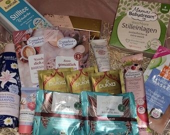 Geschenkset für frischgebackene Mütter Stillen kleine Auszeit Wellness