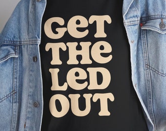 Vintage Led Zeppelin T-Shirt: Retro 70s Rock Konzert T-Shirt