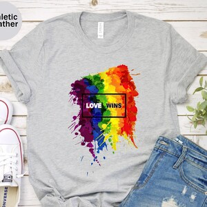 LGBT Love Wins Unisex T-shirt, LGBT Shirt, LGBT Day, Gay, Bisexual, Lesbian, Trans Shirt, Pride Month Awareness