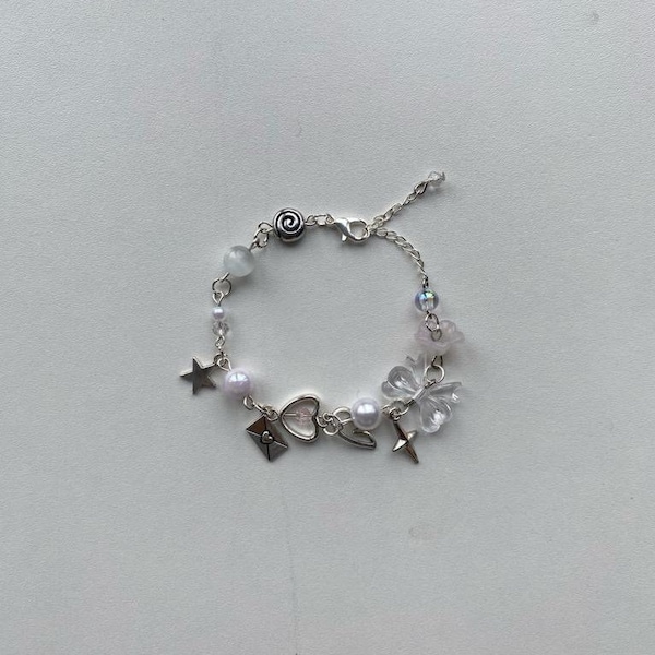 handmade clutter bracelet