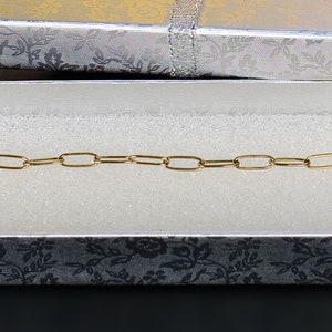 Pulsera para mujer, 14k, juego de 3 pulseras chapadas en oro de 14k, impermeable, cadena retorcida resistente al deslustre, cadena de serpiente, pulsera con cuentas imagen 5