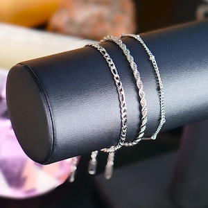No Tarnish Silver Bracelet Etsy