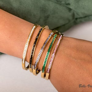 bangle for women .GOLD PLATED .Tarnish free bracelet .waterproof bracelet . gold bracelet. silver bracelet. Diamond bracelet. Bangles