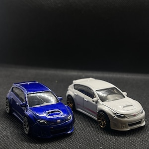 Subaru WRX STI keychain collection