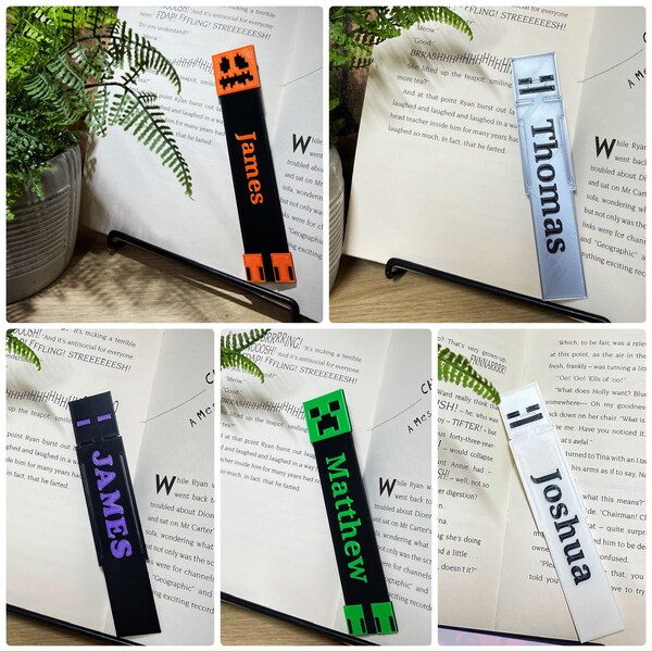 Acrylic Bookmarks - MC Characters