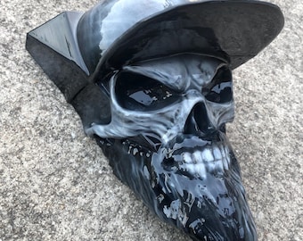 Cuñas de queso ABS con forma de calavera con barba para ganar el premio mayor de Las Vegas en Cross Country