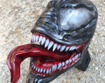 Marvel Venom - Cubierta de enganche de remolque universal personalizada 3D. 2 pulgadas.