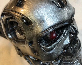 Terminator T-800 3D Custom Universal Tow Hitch Cover. Made of