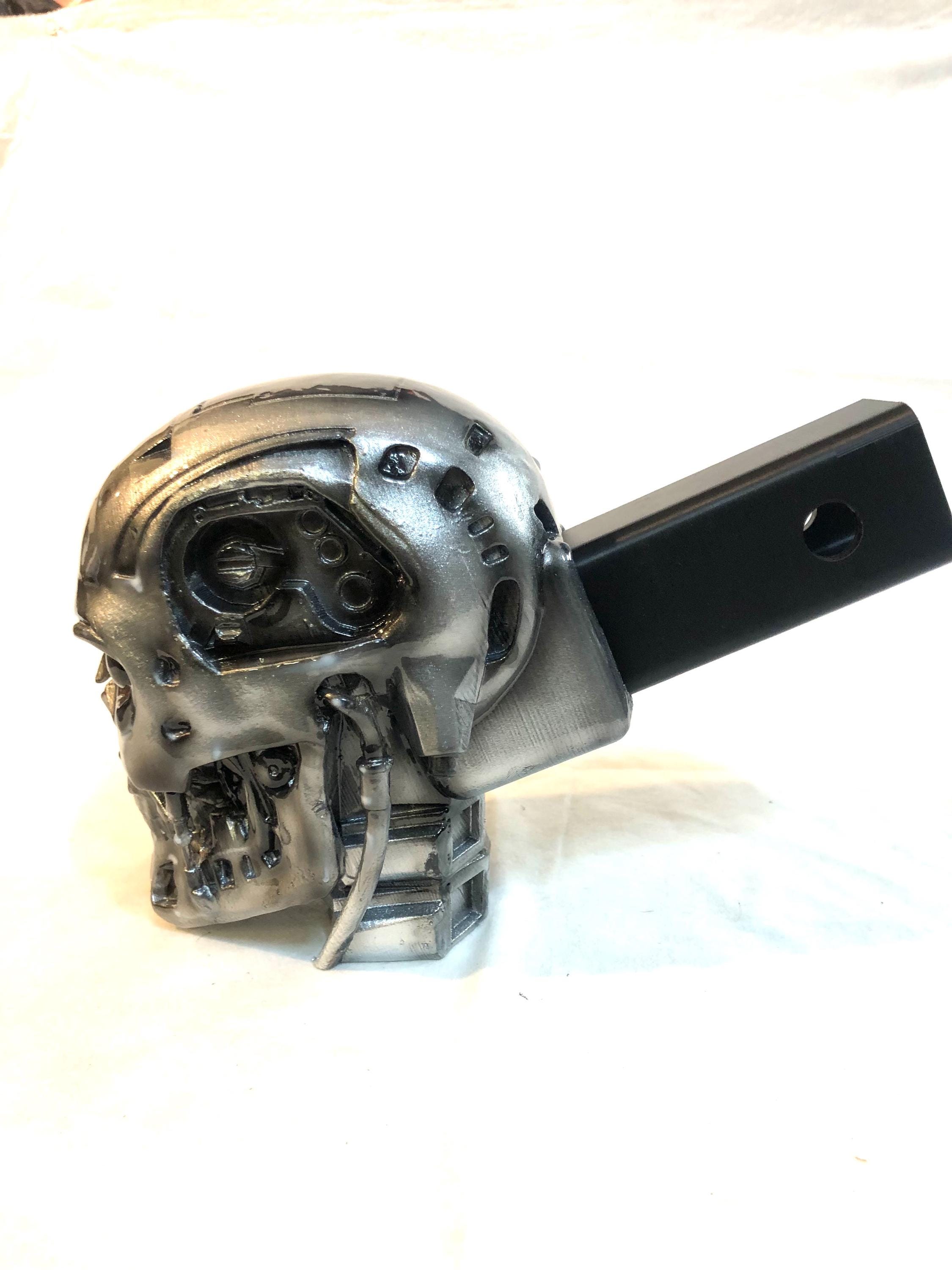 Terminator T-800 3D Custom Universal Tow Hitch Cover. Made of