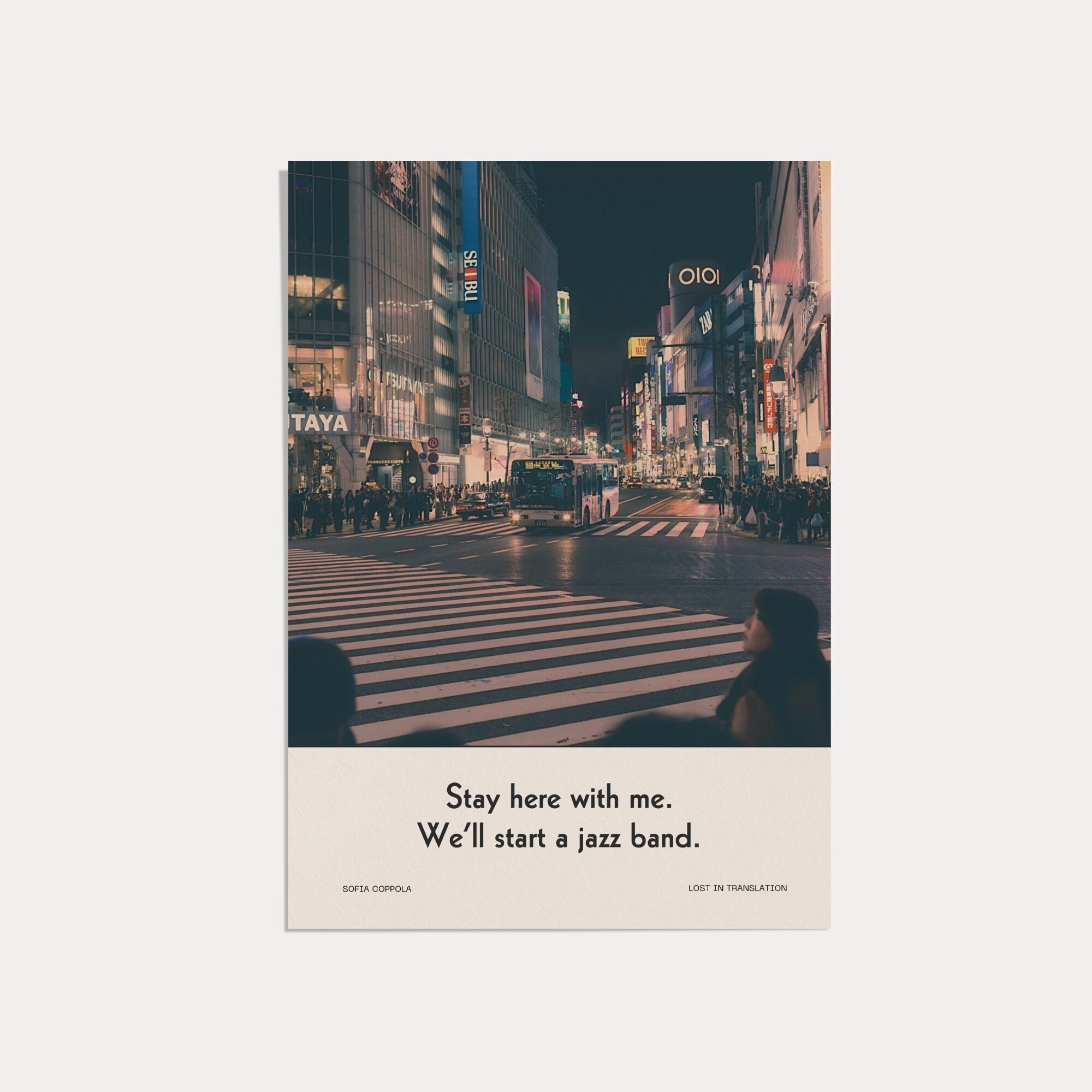 Lost in Translation Quote Art - Etsy