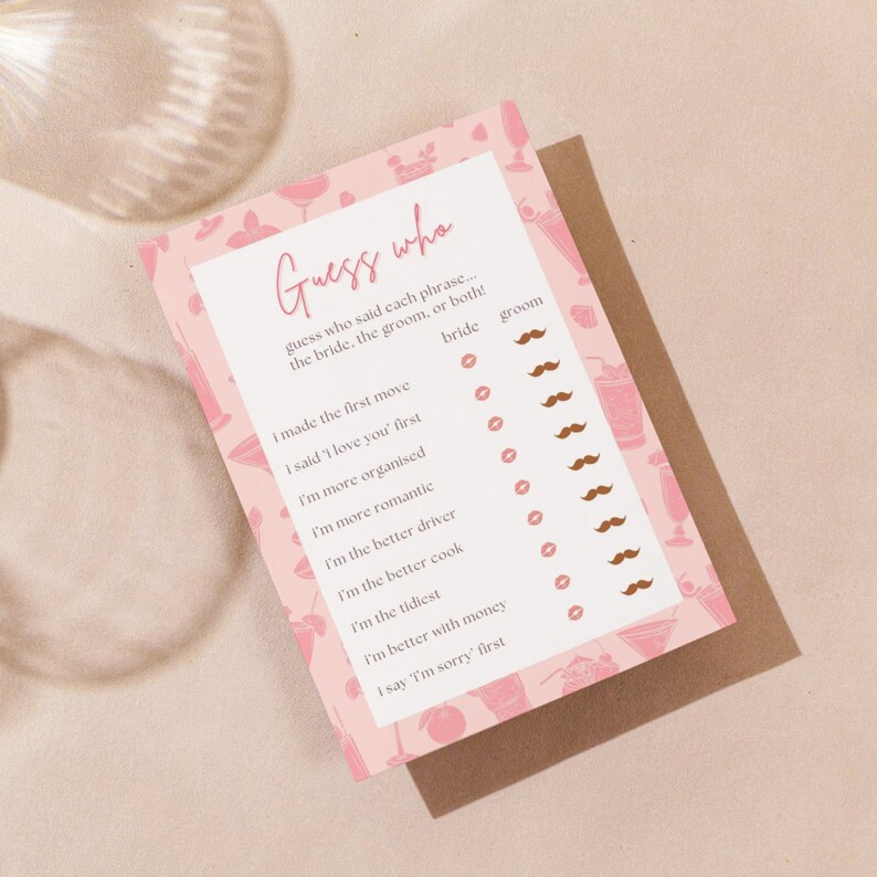Hen Do Games Bundle Set of 8 Bachelorette Party Games Fun Cocktail