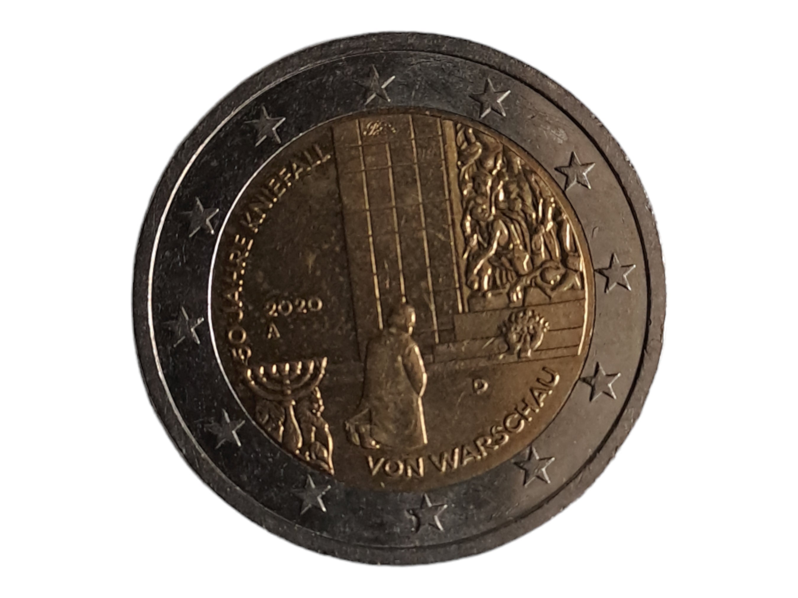 50 Jahre Kniefall Von Warschau 2 Euro Wert www.etsy.com