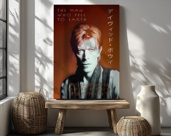 Japanese David Bowie Poster – the Man Who Fell to Earth Print