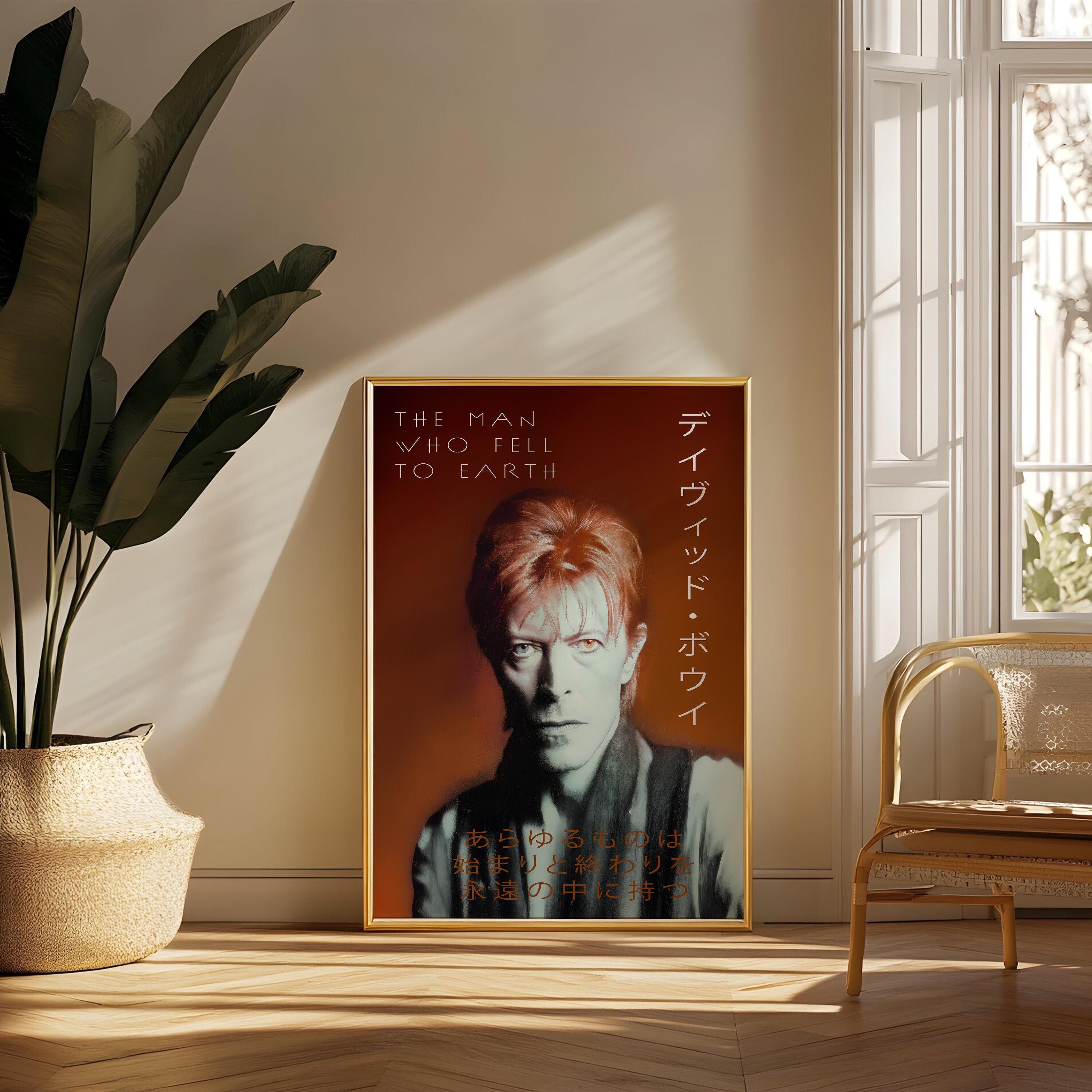 Japanese David Bowie Poster – the Man Who Fell to Earth Print