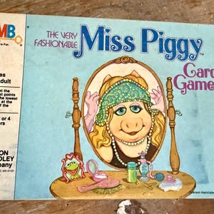 Jogo de cartas Miss Piggy de 1980