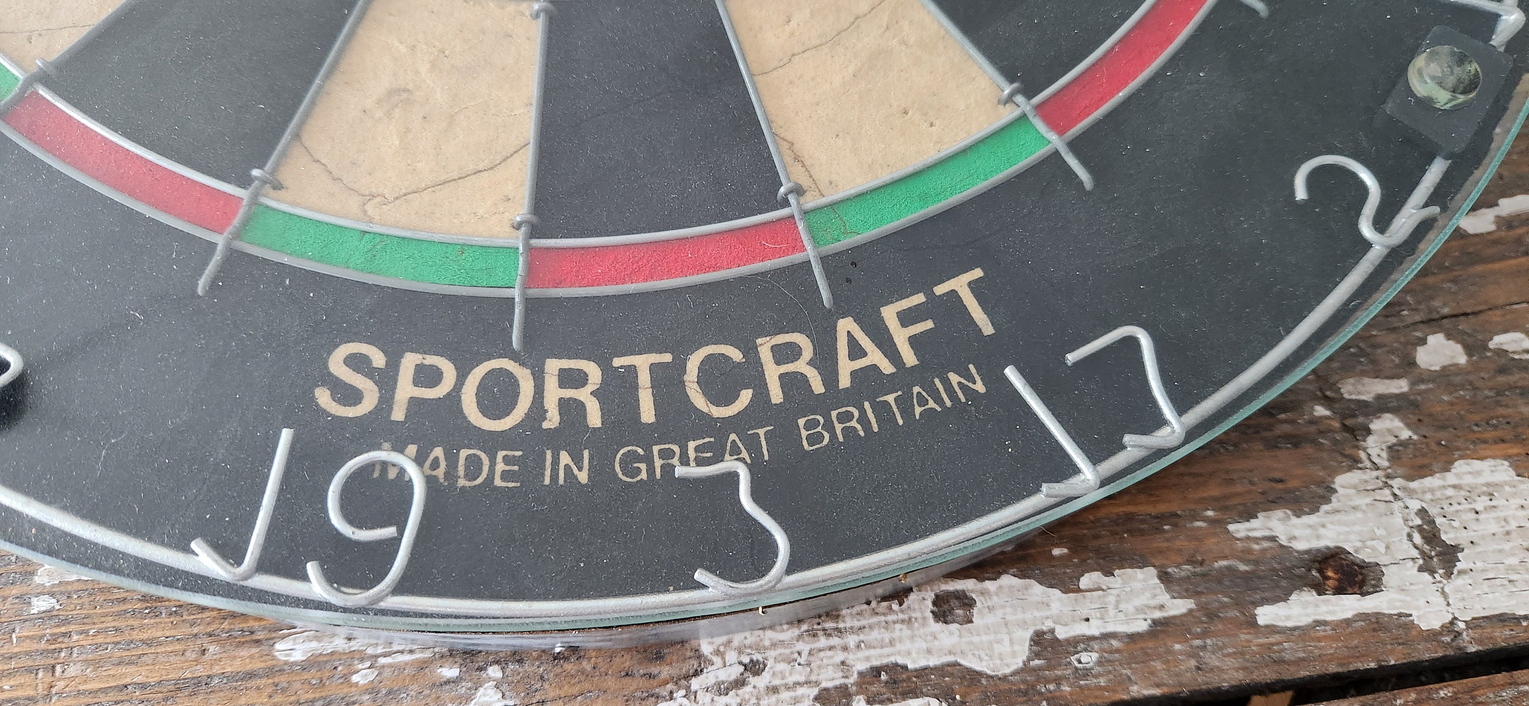 Vintage Sportcraft Dartboard Taverner 18