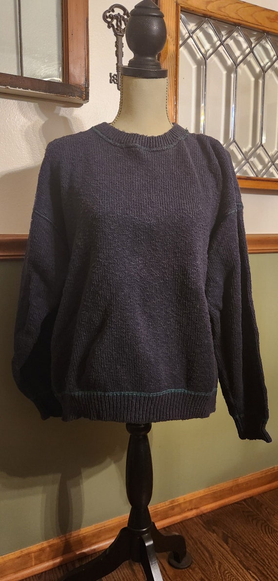 Vintage navy Woolrich sweater