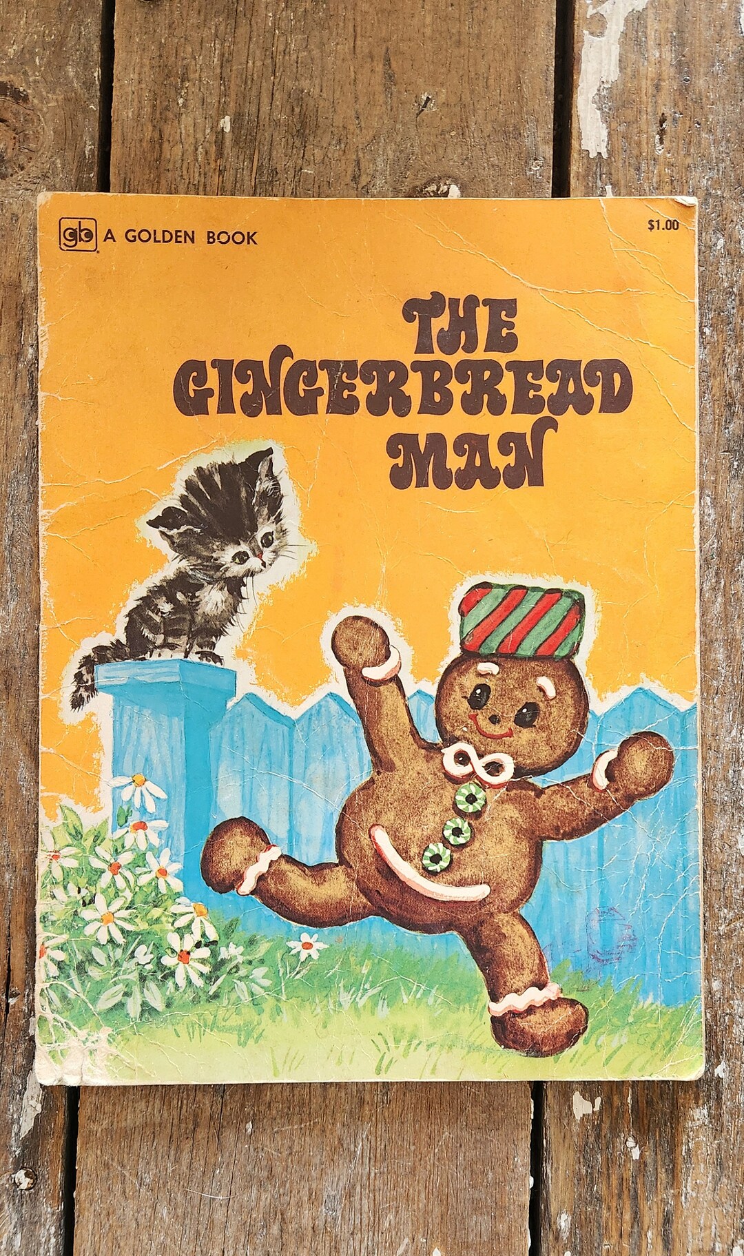 Vintage, the Gingerbread Man Golden Book - Etsy