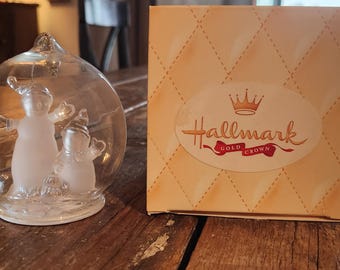 Markenzeichen, Schneemännerkugel Weihnachtsbaumschmuck