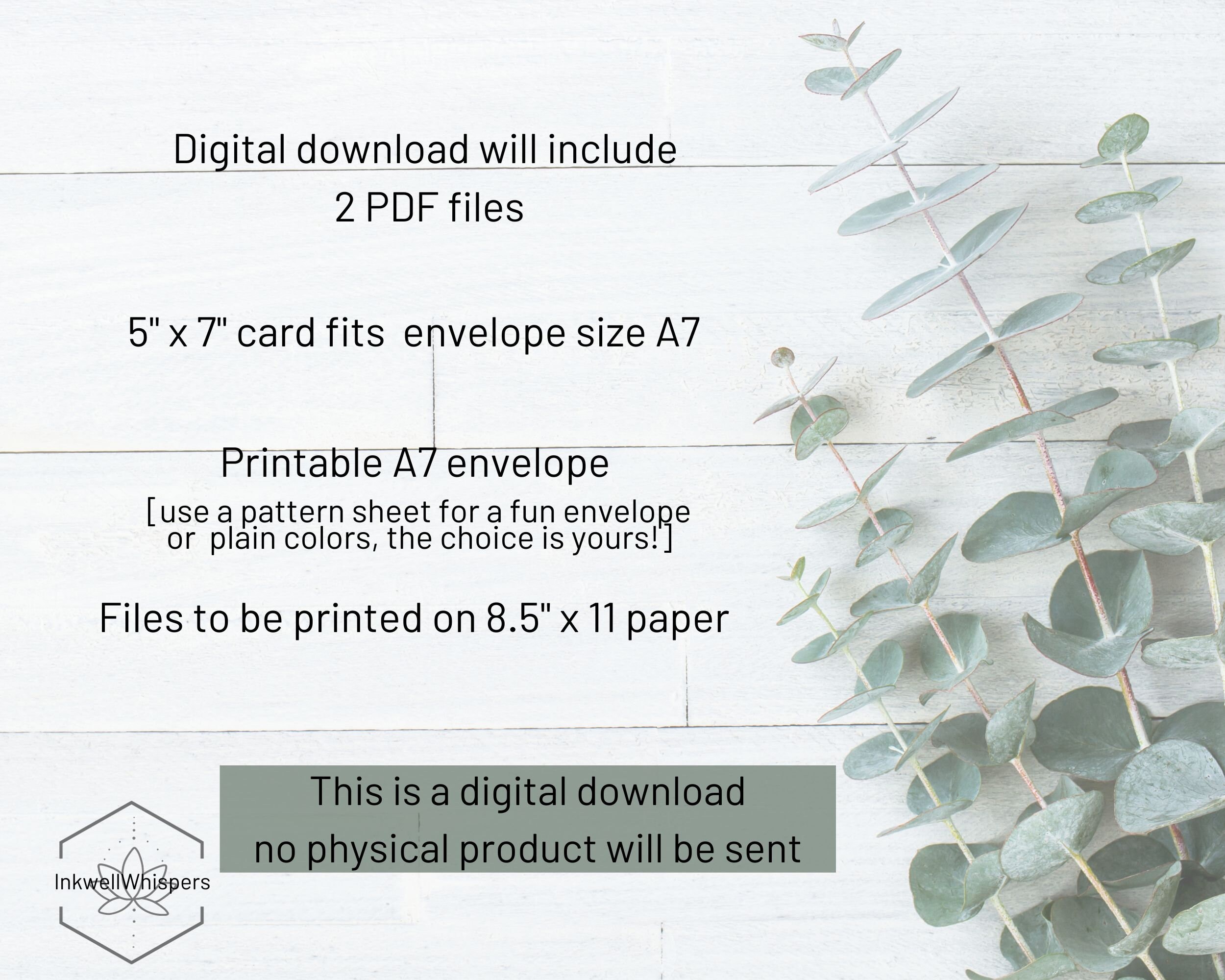 Printable Christmas Card, Printable Holiday Card, Merry Christmas Card ...