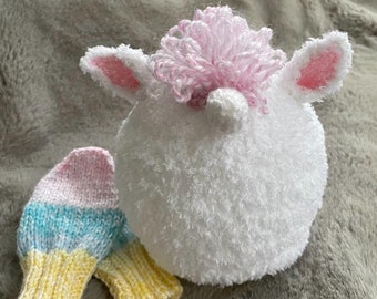 Insanely cute!! Handmade Knitted Unicorn set | Unicorn hat and mittens | Toddler hat and Mittens | Baby Gift | 6-18 months