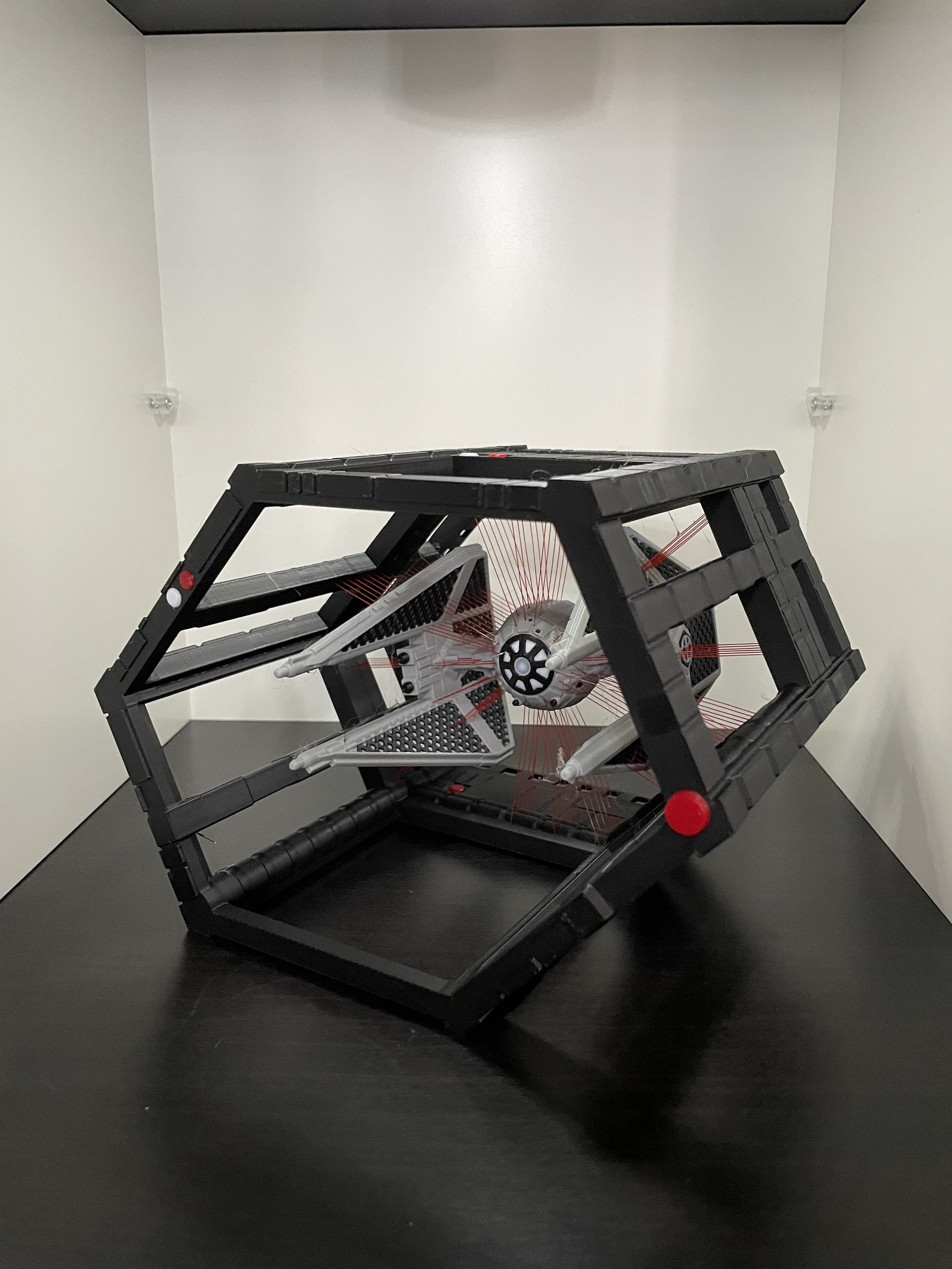 Suspended Tie Interceptor | Star Wars 3D Printed | Star Wars