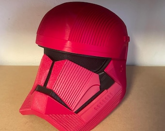 3D printed Sith Trooper helmet | Sith Trooper helmet with magnetic connections