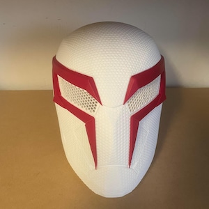3D-geprinte Spiderman 2099-helm | Spiderman 2099 helm met magnetische aansluitingen