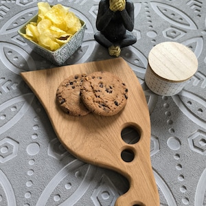 Handmade aperitif board in solid oak