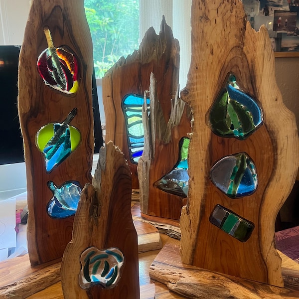 hand made glass sculptures