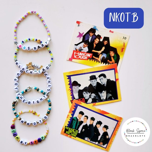 NKOTB: New Kids On The Block Friendship Bracelets | Handmade Set of 2, 3, 5, or 10 | Magic Summer Tour | Concert Trading | Customizable