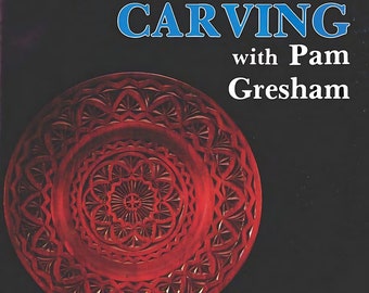 Basic Chip Carving With Pam Gresham, Vintage Woodcarving Pattern Book 1993, PDF Instant Download