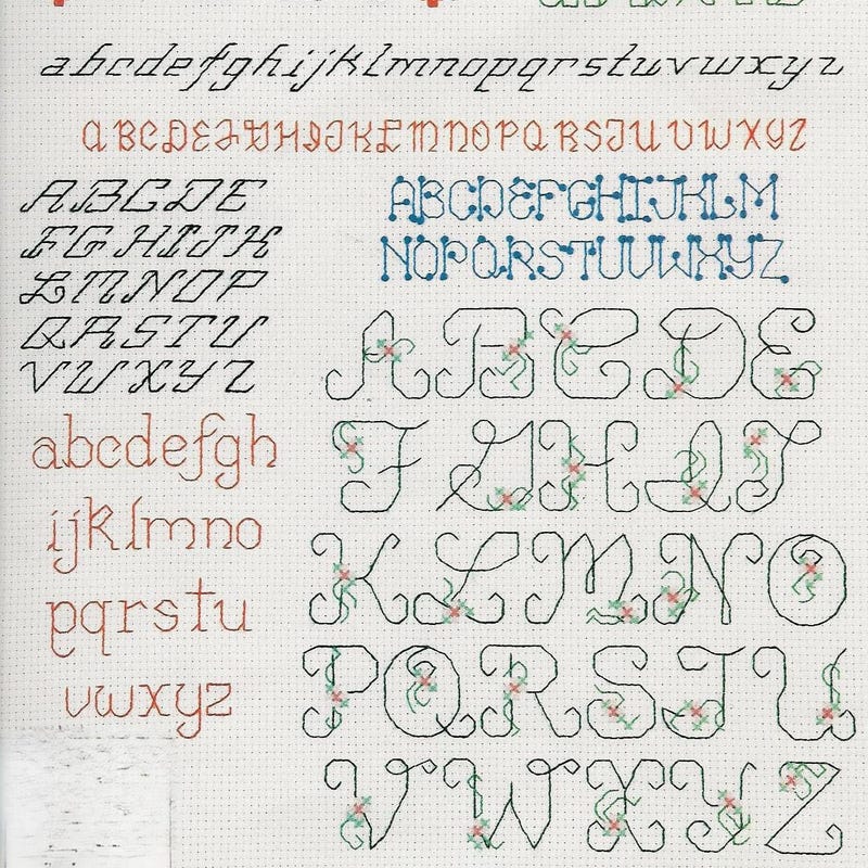 Backstitch - Etsy