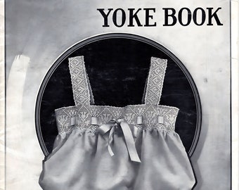 Vintage Yoke Crochet Patterns, Star Yoke Book (Book No.1) - 1921, PDF Digital Download