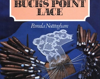 Technique of Bucks Point Lace, Pattern Book, PDF Instant Download