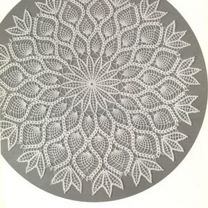 Vintage Pineapple Doilies and Table Toppers Crochet Patterns Ulotka, Natychmiastowe pobranie pliku PDF
