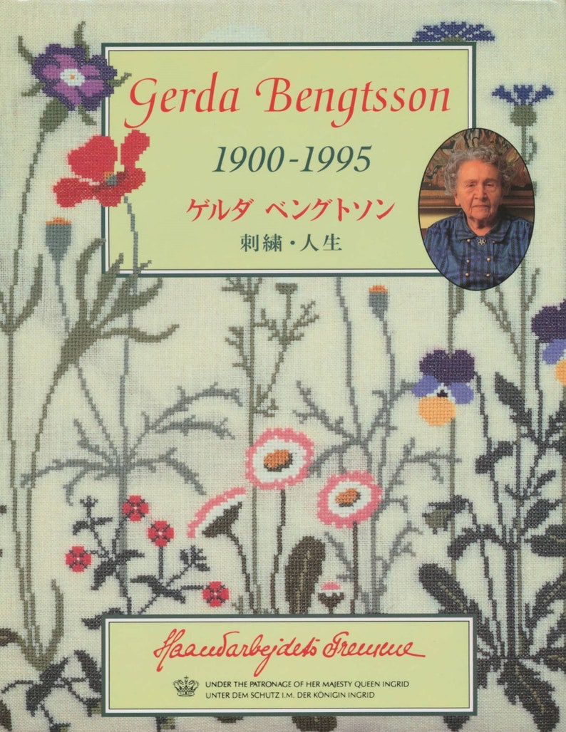 Kreuzstichbuch, Gerda Bengtsson 1900-1995, dänisches Design, digitaler PDF-Download Bild 3