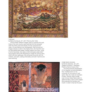 Photo Transfer Handbook, Step-by-step Instructions for 4 Projects, Pillow, Wallhanging, Quilts, Digital Download PDF image 4