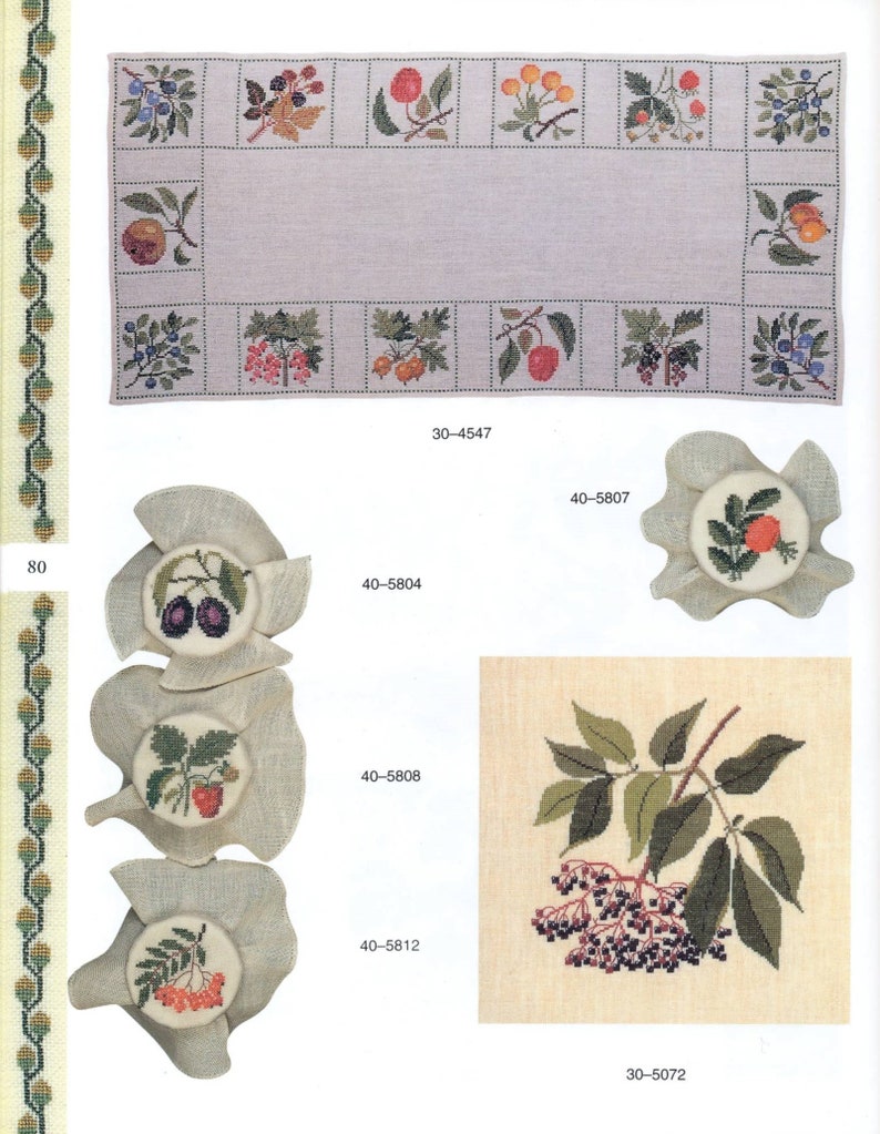 Kreuzstichbuch, Gerda Bengtsson 1900-1995, dänisches Design, digitaler PDF-Download Bild 9