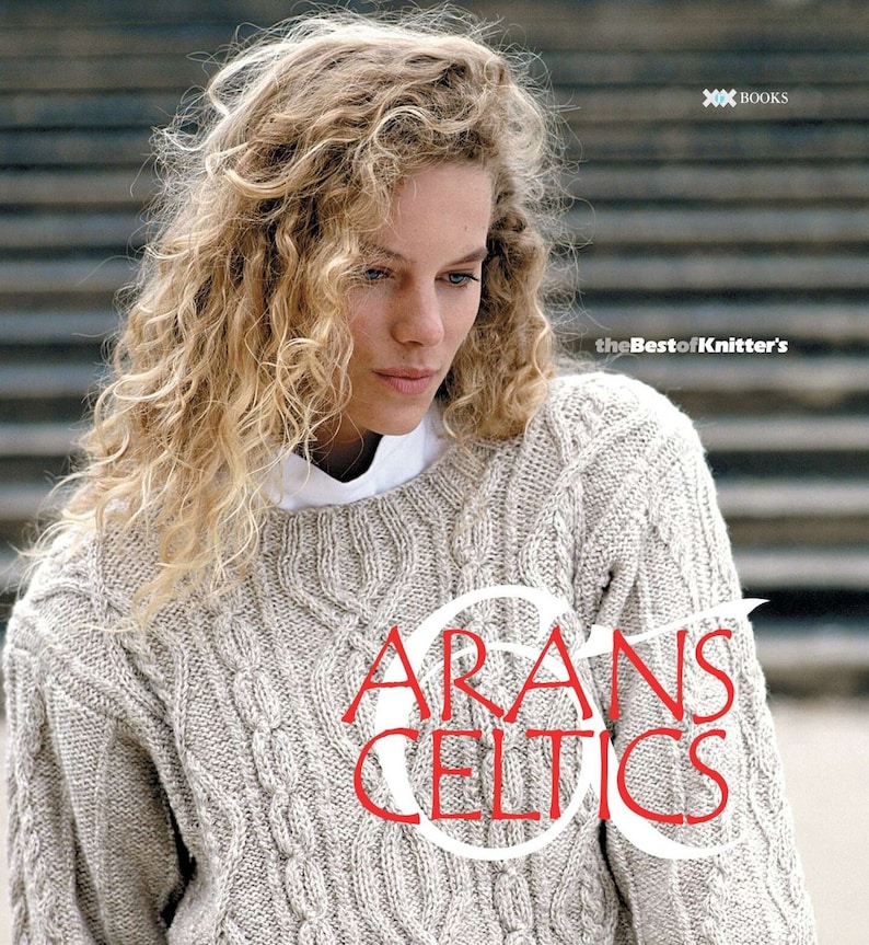 Knitting Magazine, Arans & Celtics, The Best of Knitter's Magazine, PDF Instant Download 画像 1