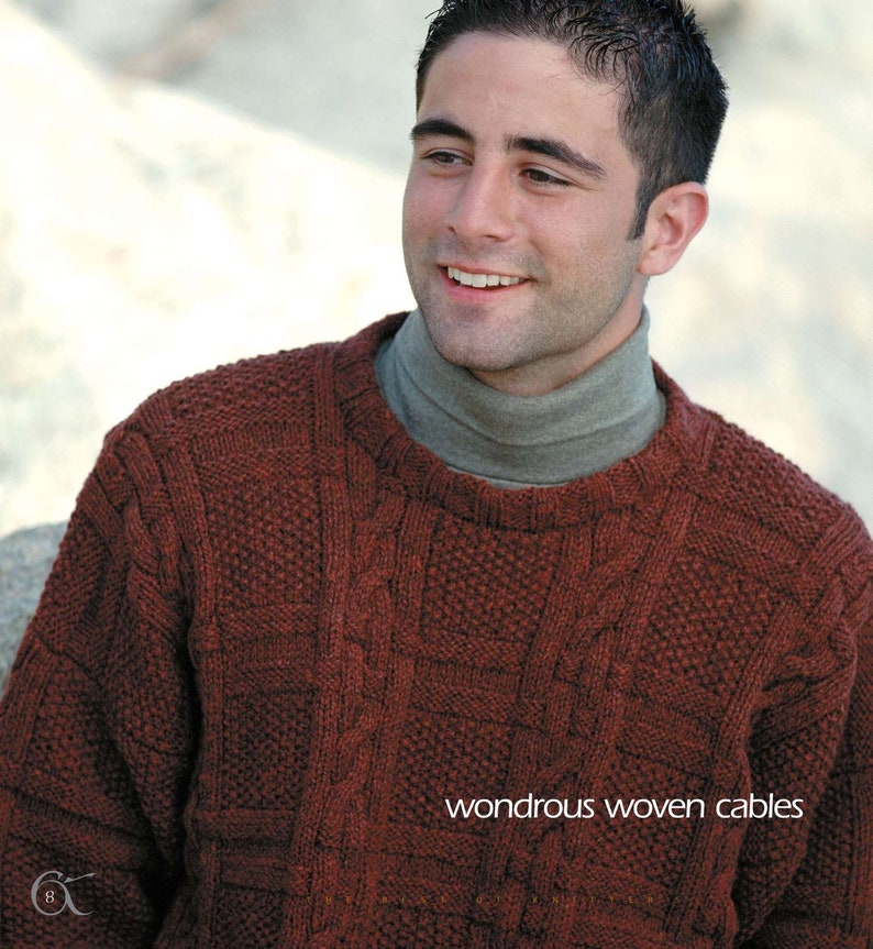 Knitting Magazine, Arans & Celtics, The Best of Knitter's Magazine, PDF Instant Download 画像 4