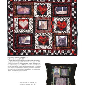 Photo Transfer Handbook, Step-by-step Instructions for 4 Projects, Pillow, Wallhanging, Quilts, Digital Download PDF image 5