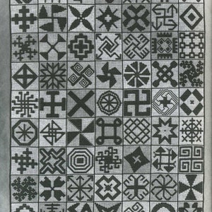 Vintage 380 Mosaic Knitting Patterns, Mosaic Knitting, Knitting Diagrams Book, PDF Instant Download image 2