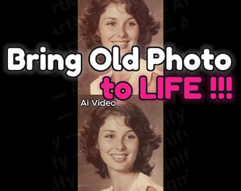 Foto zum Video Einzigartige animierte Andenken Animation Vintage Erinnerungen Einzigartiges Geschenk Bewegte Fotos Video Fotoerinnerungen animiertes Andenken