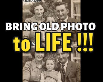 Foto zu Video mit Fotovideo Andenken Animation Vintage Erinnerungen Einzigartiges Geschenk Bewegte Fotos Video Fotoerinnerungen Animiertes Andenken