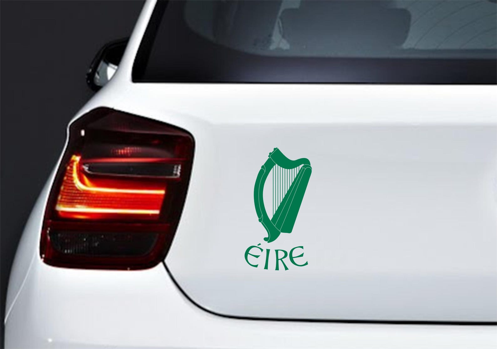 Eire Sticker Ireland Éire Harp Vinyl Decal Sticker - Etsy