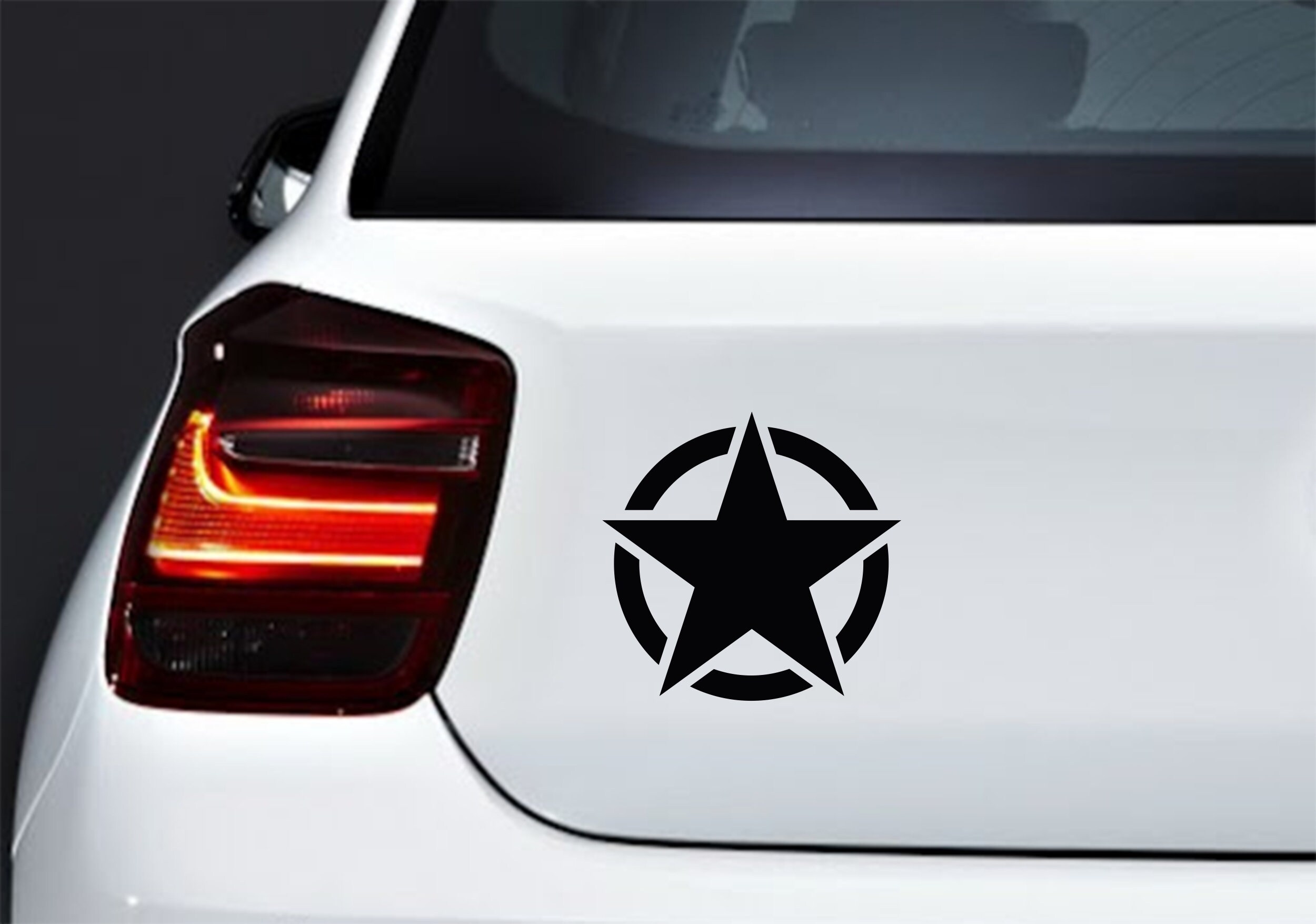 Army Star US Military Car Laptop Motorbike Vinyl Decal Sticker - Etsy