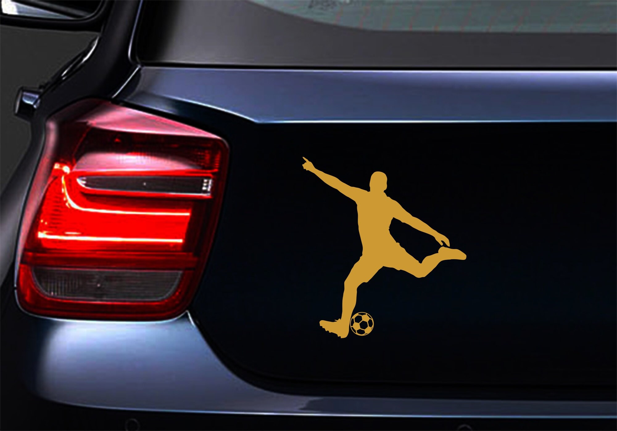 Soccer Football Player Car Laptop Motorbike Vinyl Decal Sticker - Etsy