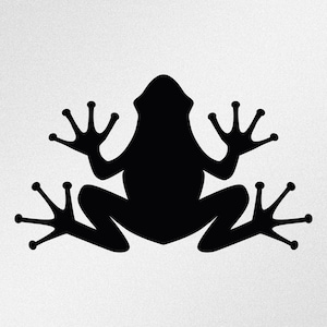 Frog Car Laptop Motorbike Vinyl Decal Sticker v.01