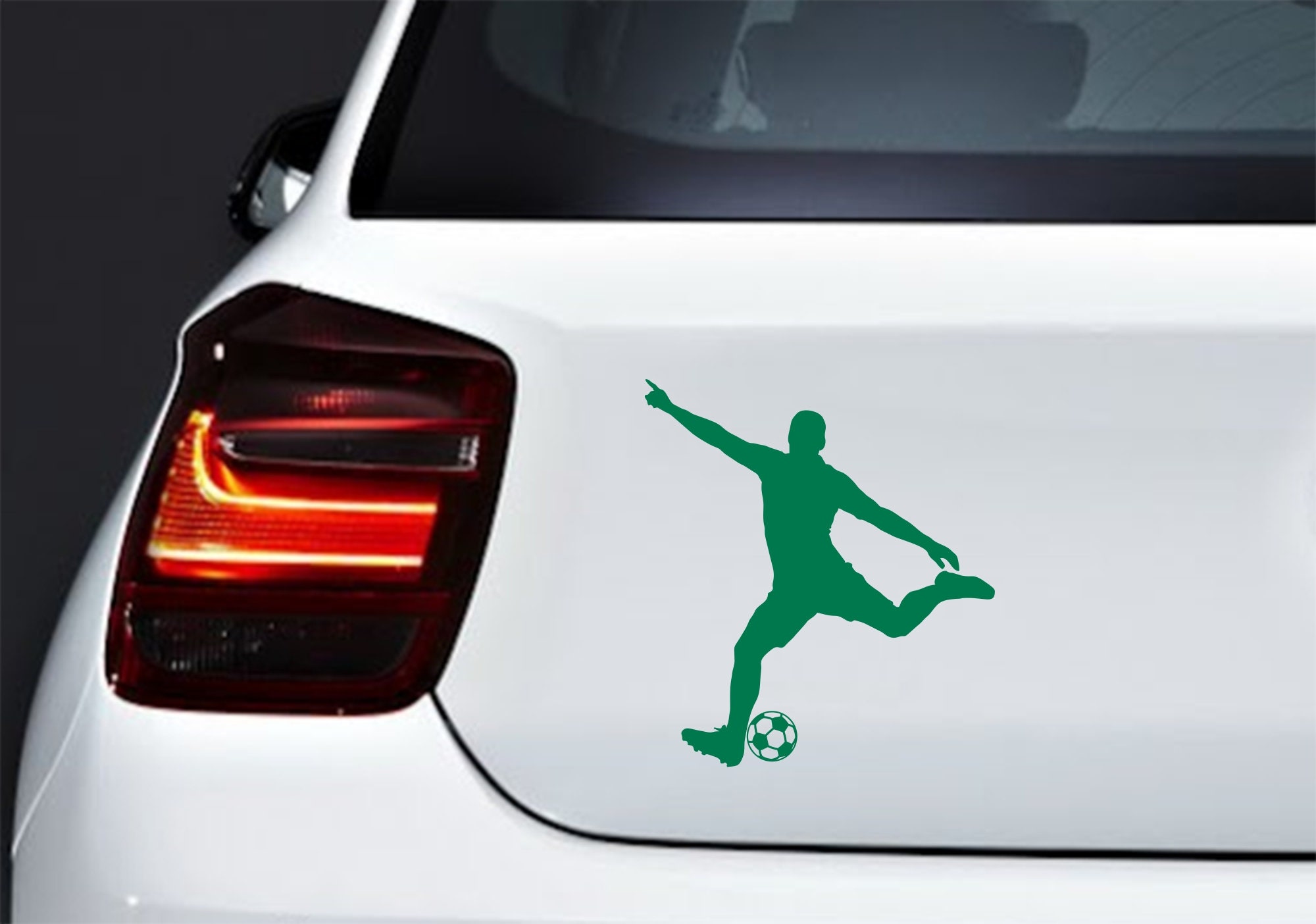 Soccer Football Player Car Laptop Motorbike Vinyl Decal Sticker - Etsy